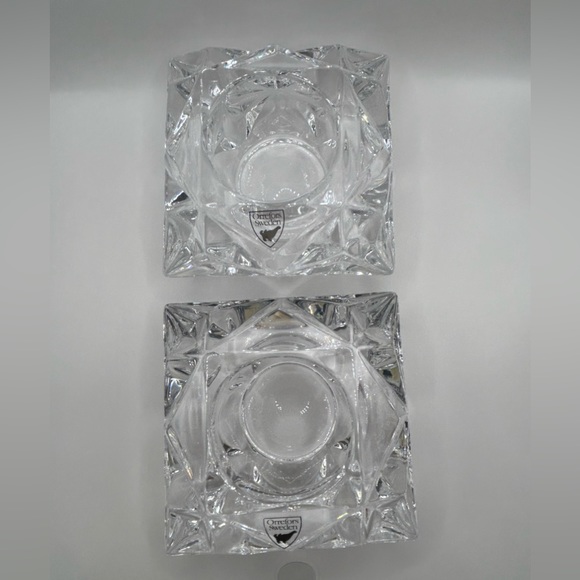 Orrefors Of Sweden Votive Candle Holders - Picture 2 of 6